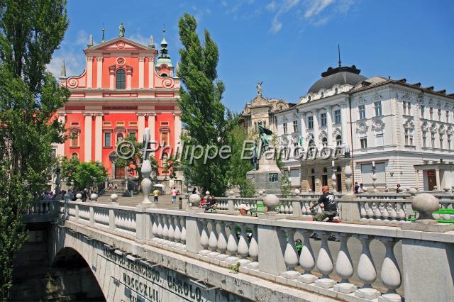 slovenie 09.JPG - Les trois pontsLjubljana, Slovénie